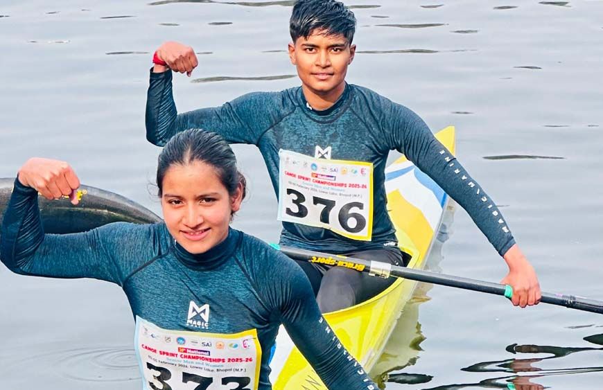 छतरपुर की 18 वर्षीय बेटी का जलवा, कैनोइंग में जीते 20 मेडल—स्टेट से इंटरनेशनल तक लहराया परचम