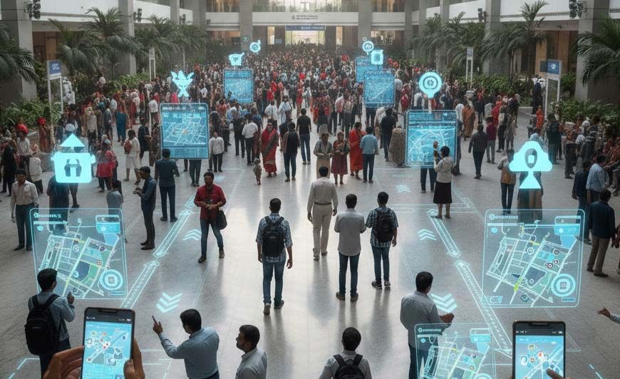 भोपाल एम्स में मरीजों को अब AI देगा रास्ता, देश का पहला अस्पताल बनकर रोजाना 10‑12 हजार लोगों को फायदा