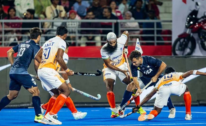 भारतीय हॉकी टीम होबार्ट लेग में उतरेगी सकारात्मक और आक्रामक रणनीति के साथ: हार्दिक सिंह