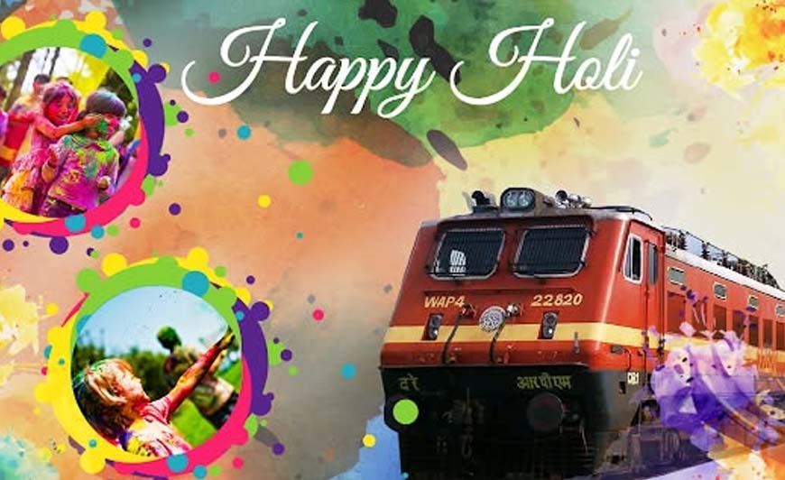 होली पर यात्रियों को राहत, इंदौर से पटना और दिल्ली के लिए स्पेशल ट्रेनें चलेंगी