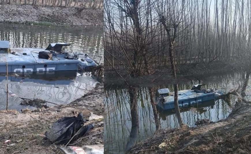 श्रीनगर में बड़ा हादसा: CRPF जवानों से भरा बुलेटप्रूफ वाहन नहर में गिरा, 7 जवान घायल