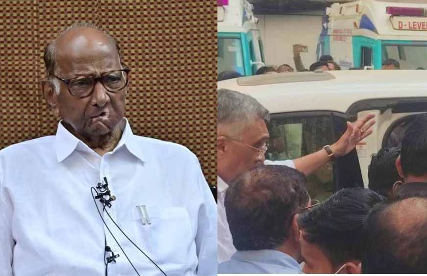 शरद पवार की तबीयत फिर बिगड़ी, पुणे के रूबी हॉल क्लिनिक में दोबारा भर्ती