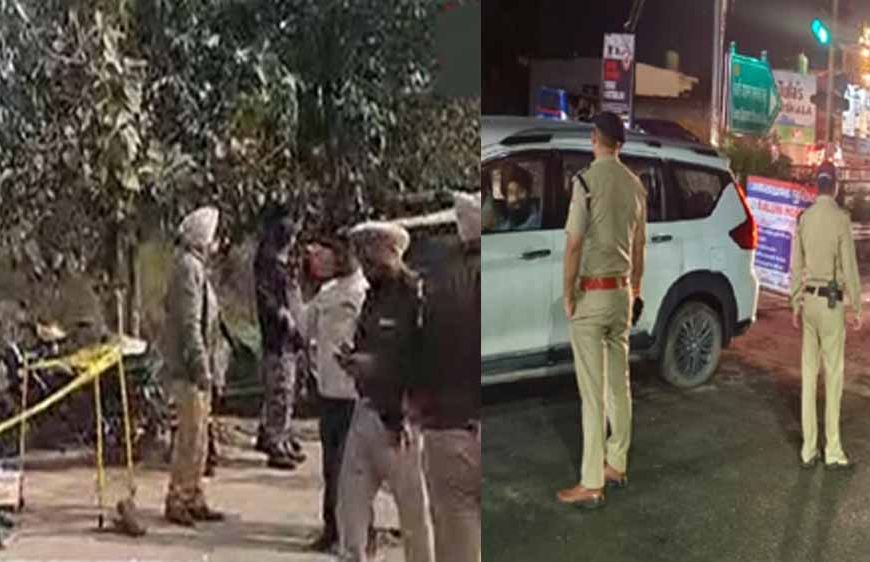 दो पुलिसवालों की गोली लगने से संदिग्ध हालत में मौत, चैक पोस्ट के अंदर मिले शव