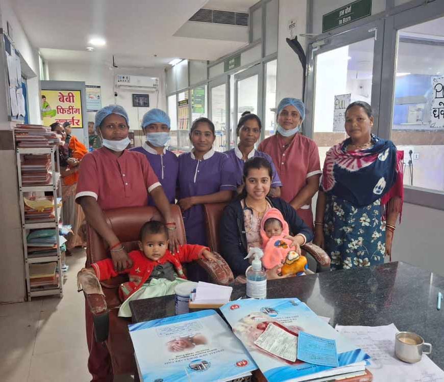 27 दिन की जंग जीतकर लौटी नन्हीं जिंदगी, डॉक्टरों की मेहनत लाई रंग