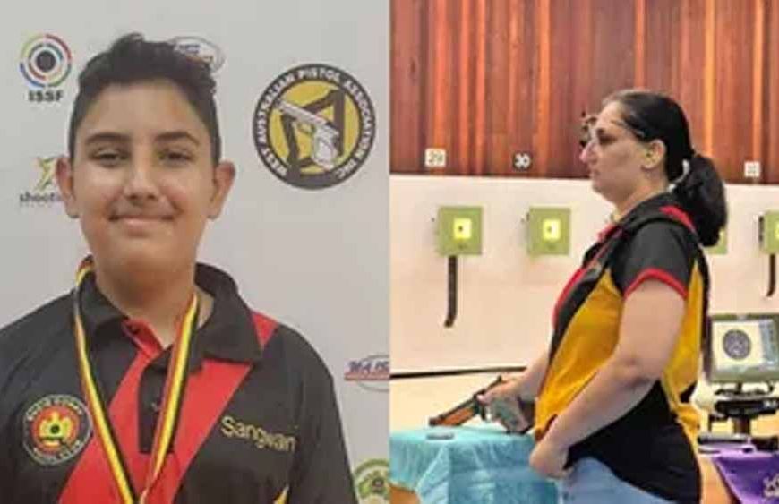 सिडनी में चला हरियाणा का सिक्का, मां-बेटे की जोड़ी ने शूटिंग में जमाई धाक