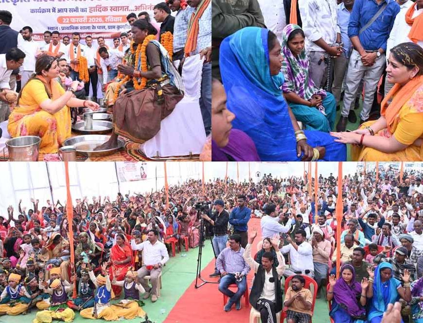 धर्मांतरण के विरुद्ध विधायक भावना बोहरा की मुहिम, संस्कृति गौरव सम्मेलन में 165 लोगों की घर वापसी