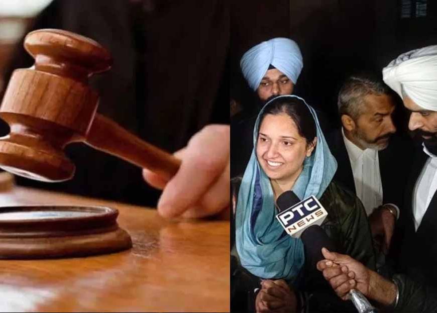 तरनतारन उपचुनाव में अदालत ने दिए निर्देश, पार्टी नेताओं के साथ थाने पहुंचीं कंचनप्रीत कौर