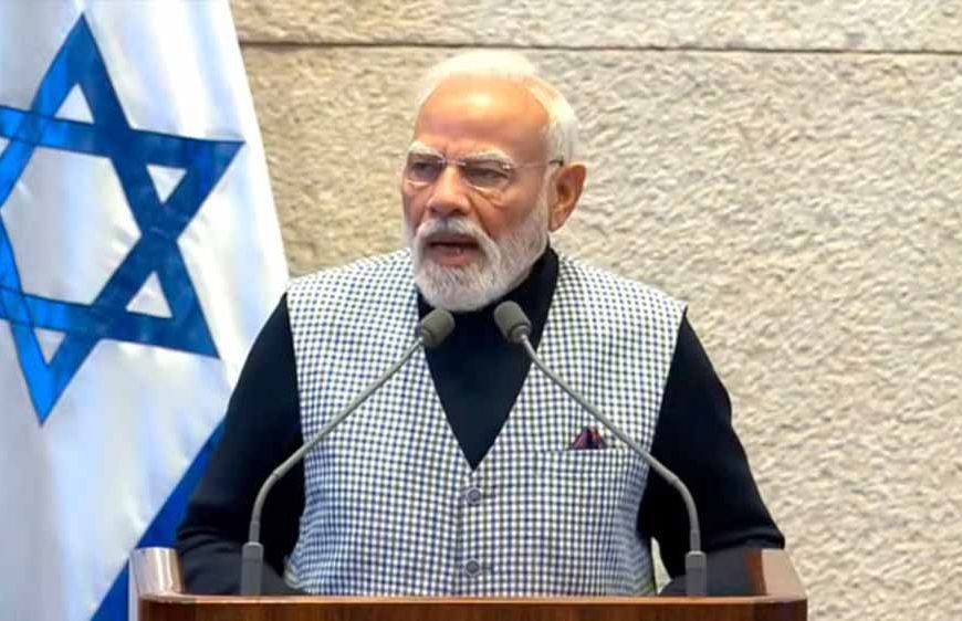 हमास हमले पर भारत की संवेदना: इस्राइली संसद में बोले पीएम मोदी—‘आपके दर्द को समझता हूं’