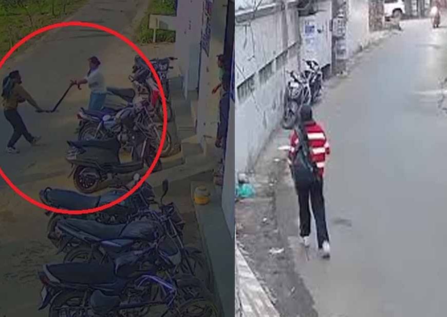 Jalandhar में अकेली महिला ने दो बदमाशों का किया मुकाबला, तमाशबीन बने रहे लोग