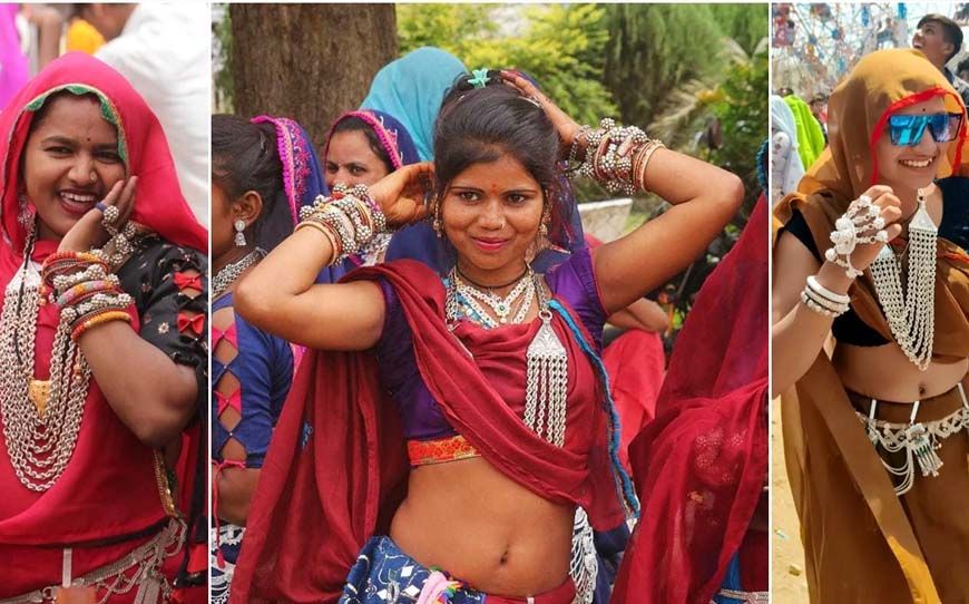 धूलकोट में भगोरिया हाट की धूम, पारंपरिक वेशभूषा और ढोल-मांडल की थाप पर थिरके युवा