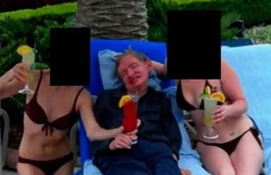 एपस्टीन फाइल में नया खुलासा: बिकिनी पहनी महिलाओं के बीच दिखे स्टीफन हॉकिंग, तस्वीर से मचा बवाल