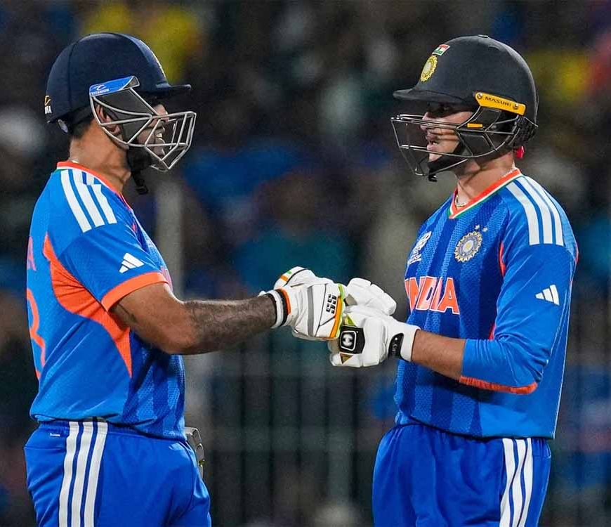 भारत का रनतूफान: 20 ओवर में 256/4, हार्दिक-तिलक की तूफानी फिनिश