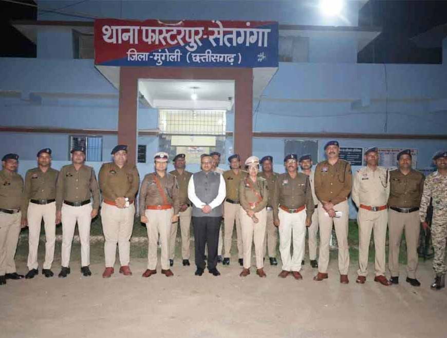 रामगोपाल गर्ग आधी रात चिल्फी बॉर्डर पहुंचे, अवैध गतिविधियों पर सख्त कार्रवाई के निर्देश