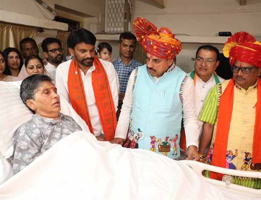 मुख्यमंत्री डॉ. यादव ने पूर्व विधायक सुलोचना रावत के स्वास्थ्य का जाना हालचाल