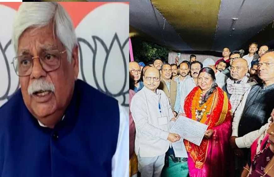 बीजेपी समर्थित प्रत्याशी के जश्न में मची अफरा-तफरी, जुलूस के दौरान सांसद हुए बेहोश