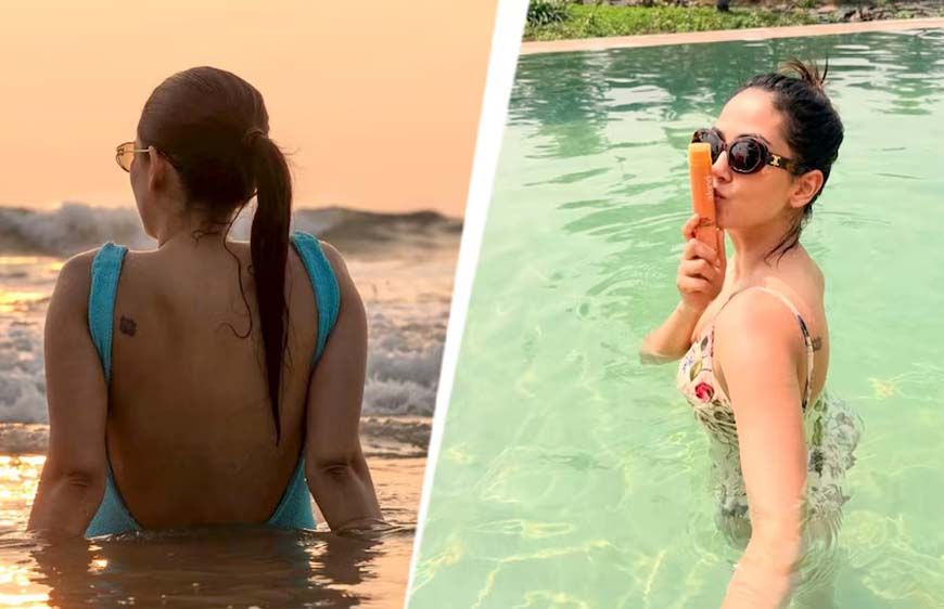 बैकलेस मोनोकनी में छाईं शाहिद कपूर की पत्नी, बीच पर मीरा के स्वैग ने मचाई धूम