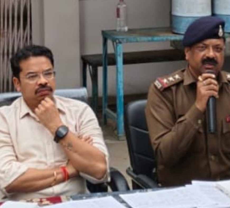 थाना कोतवाली अनूपपुर में शान्ति समिति बैठक का आयोजनः मिल जुलकर शान्तिपूर्वक आगामी त्यौहार मनाने लिए गया सर्वसम्मित से निर्णय