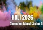 मध्य प्रदेश में होली की खुशी दोगुनी, तीन और चार मार्च को भी होगा सार्वजनिक अवकाश