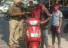 Holi पर कई वाहन किए जब्त, पुलिस ने जश्न के बीच काटे कई चालान