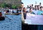 महानदी पर रोमांच का मंजर: छत्तीसगढ़ में पहली ‘नौकायान स्पर्धा’, 52 टीमों की टक्कर, 1 लाख का इनाम