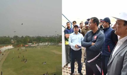 32 करोड़ से होगा जगजीवन स्टेडियम का जीर्णोद्धार, पटना में रेलवे जीएम ने लिया जायजा