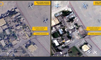 इंडियन हमले के बाद भी सीमेंट सूखा नहीं, अफगानियों ने फिर से खोद दिया PAK का नूर खान बेस