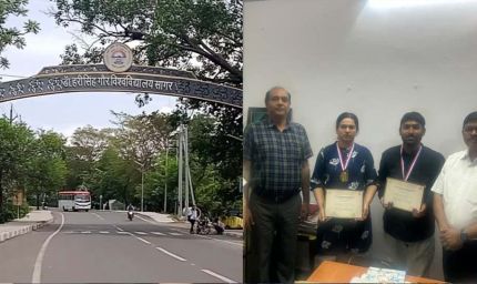 सेंट्रल यूनिवर्सिटी के 2 रिसर्चर्स को MPCST अवॉर्ड, डायबिटीज और स्तन कैंसर की दवा प्रणाली का विकास