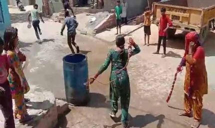 हरियाणा में बैजलपुर की ‘कोरड़ा होली’ बनी पहचान, देवर-भाभी की 22 साल से अनोखी फाग का संगम