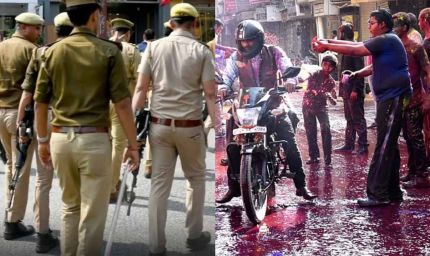होली पर हुड़दंगियों पर सख्ती, सुरक्षा के लिए 800 पुलिसकर्मी तैनात