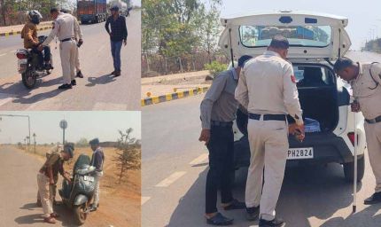 होली से पहले रायपुर ग्रामीण पुलिस का सख्त अभियान, 613 लोगों पर कार्रवाई