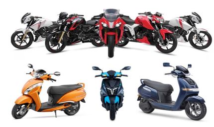 TVS टू-व्हीलर्स ने दुनिया में मारी बाज़ी, यामाहा को पीछे छोड़कर बनी नंबर-3