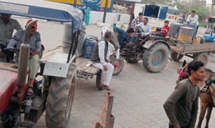 फरीदकोट में किसानों की पेट्रोल पंपों पर लंबी लाइन, युद्ध के बीच डीजल स्टॉक कर रहे; तेल की बढ़ती कीमत और कमी की आशंका