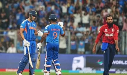 सेमीफाइनल में भारत का दमदार प्रदर्शन, इंग्लैंड के खिलाफ ठोके 253 रन