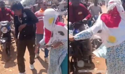 कटनी में मनचले की सरेराह चप्पलों से धुनाई, आपत्तिजनक पोस्ट पर युवती ने सिखाया सबक