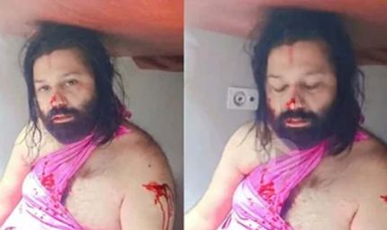 शंकराचार्य पर केस कराने वाले आशुतोष ब्रह्मचारी पर ट्रेन में जानलेवा हमला, नाक काटने की कोशिश