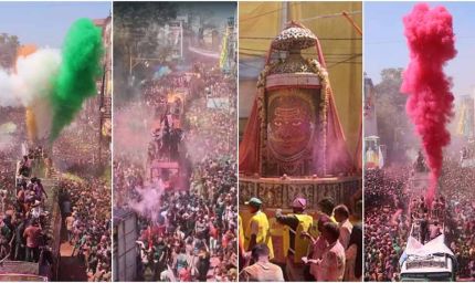 इंदौर रंगपंचमी 2026: मिसाइलों की तरह उड़ते गुलाल, राजवाड़ा में छाया रंगों का त्योहार बिना जनप्रतिनिधियों के