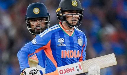 फाइनल में भारतीय बल्लेबाजों का तूफान, न्यूजीलैंड को मिला 256 रनों का बड़ा लक्ष्य