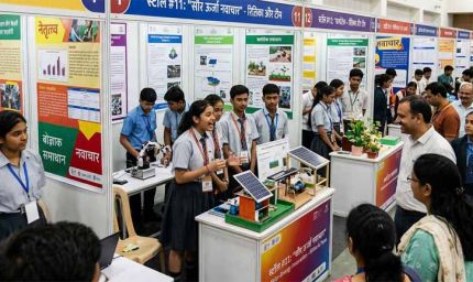 22 स्टॉलों में दिखी नवाचार, विज्ञान और नेतृत्व की झलक