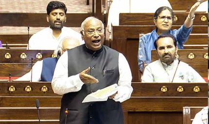 राज्यसभा में खड़गे का आरोप: भारत की ऊर्जा सुरक्षा खतरे में