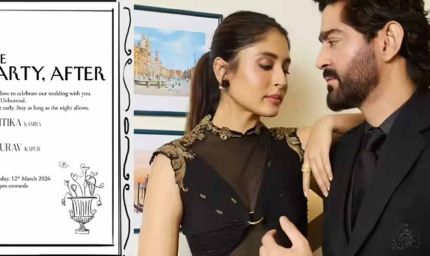 कृतिका कामरा और गौरव कपूर की शादी का अनोखा निमंत्रण, कार्ड में लिखा – जल्दी आइए और देर रात तक रुकिए