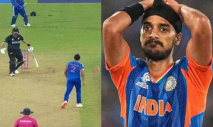 डेरिल मिचेल पर गेंद फेंकने की घटना: अर्शदीप सिंह पर ICC का एक्शन, 15% मैच फीस का जुर्माना