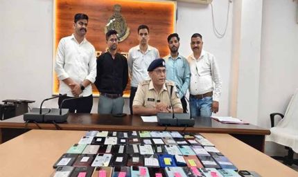 मध्यप्रदेश पुलिस की तकनीकी दक्षता सेप्रदेश सहित विभिन्न राज्यों से गुम मोबाइलों की व्यापक बरामदगी