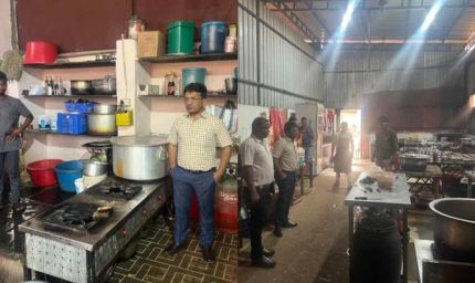 बीजापुर में होटल-ढाबों पर प्रशासन का छापा, घरेलू गैस सिलेंडर के कमर्शियल इस्तेमाल पर रोक