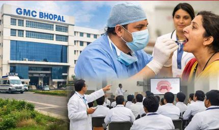 ओरल कैंसर के खिलाफ MP की बड़ी पहल: भोपाल का GMC बनेगा नोडल सेंटर, 51 जिलों के डॉक्टरों को मिलेगी ट्रेनिंग