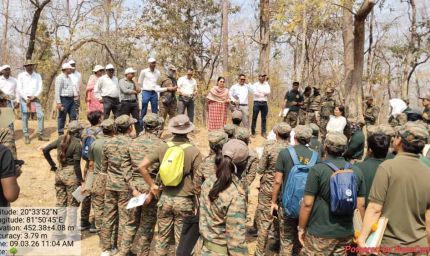 प्रशिक्षु आईएफएस अधिकारियों ने छत्तीसगढ़ में भू-जल संरक्षण कार्यों का किया अध्ययन प्रशिक्षु आईएफएस अधिकारियों ने