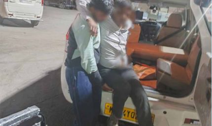 सड़क दुर्घटना में घायल सात लोगों को समय पर पहुँचाया अस्पताल