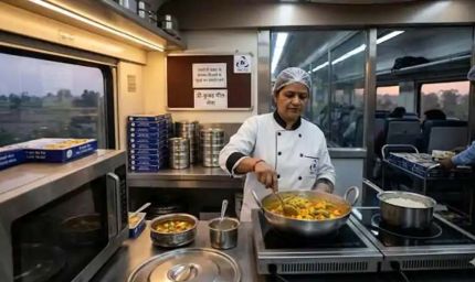 LPG किल्लत की आशंका में IRCTC का अलर्ट: ट्रेनों में इंडक्शन और रेडी-टू-ईट फूड की वैकल्पिक व्यवस्था, WCR में 25 क्लस्टर किचन संचालित