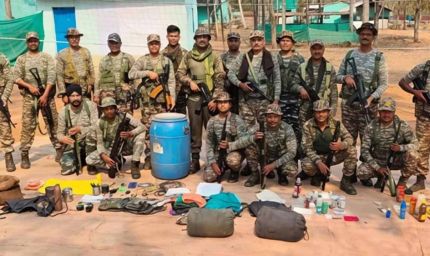 सुकमा में नक्सलियों की बड़ी साजिश नाकाम: CRPF ने जंगल से विस्फोटकों का डंप किया बरामद, 18 किलो अमोनियम नाइट्रेट जब्त