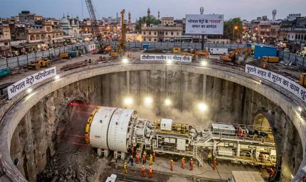 भोपाल में ‘पाताल’ से दौड़ेगी मेट्रो, 15 मीटर नीचे उतरी TBM मशीन; पुराने शहर में शुरू होगा सुरंग निर्माण