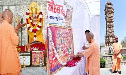 मुख्यमंत्री ने कालिका माता मंदिर में की पूजा-अर्चना